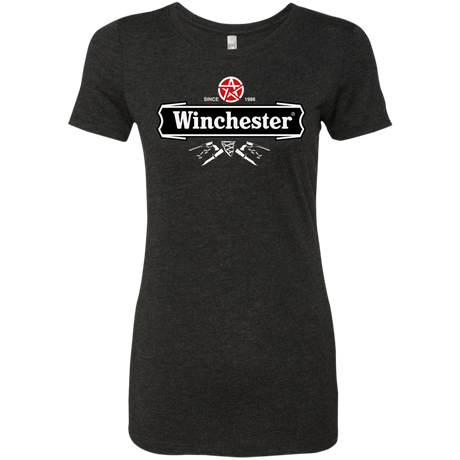 T-Shirts Vintage Black / S Winchester Beer Women's Triblend T-Shirt