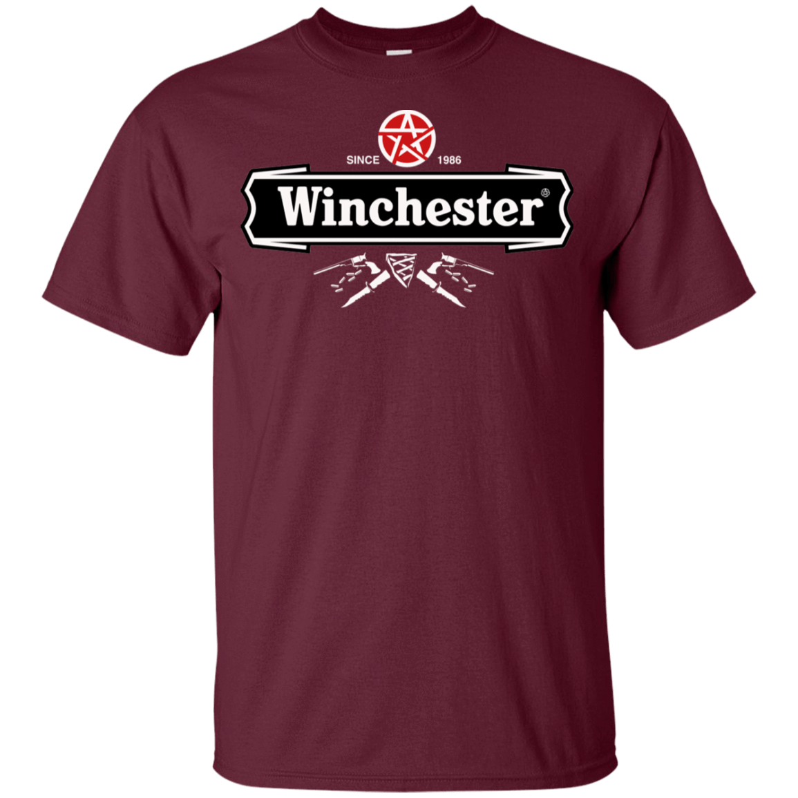 T-Shirts Maroon / YXS Winchester Beer Youth T-Shirt