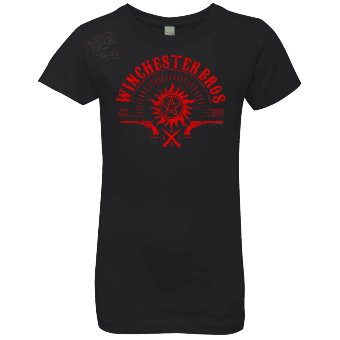 T-Shirts Black / YXS Winchester bros Girls Premium T-Shirt