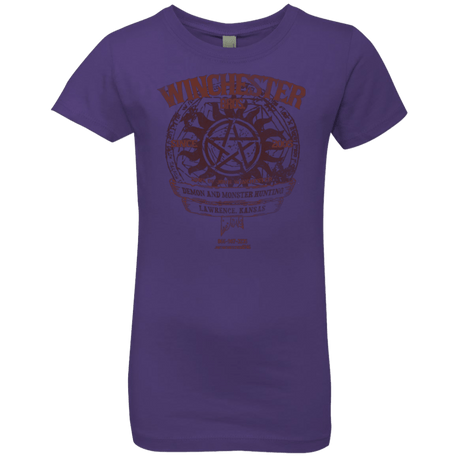 T-Shirts Purple Rush / YXS Winchester Bros Girls Premium T-Shirt
