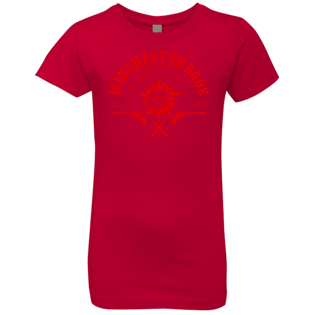 T-Shirts Red / YXS Winchester bros Girls Premium T-Shirt
