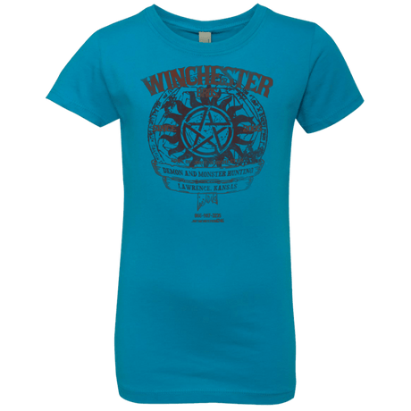 T-Shirts Turquoise / YXS Winchester Bros Girls Premium T-Shirt