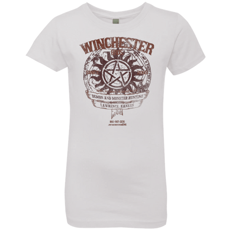 T-Shirts White / YXS Winchester Bros Girls Premium T-Shirt