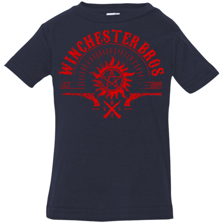T-Shirts Navy / 6 Months Winchester bros Infant Premium T-Shirt