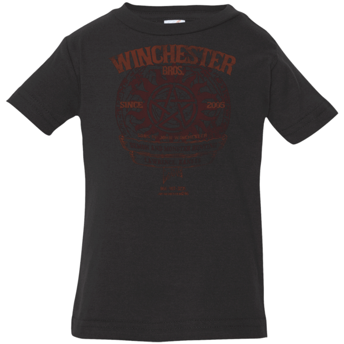 T-Shirts Black / 6 Months Winchester Bros Infant PremiumT-Shirt