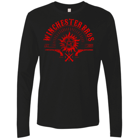 T-Shirts Black / Small Winchester bros Men's Premium Long Sleeve