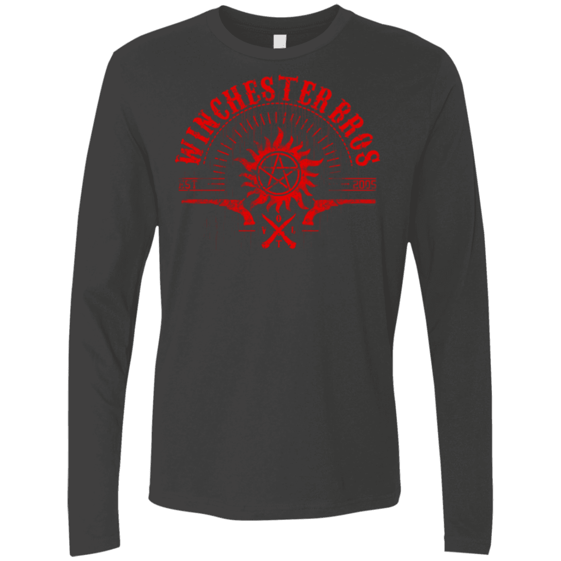 T-Shirts Heavy Metal / Small Winchester bros Men's Premium Long Sleeve