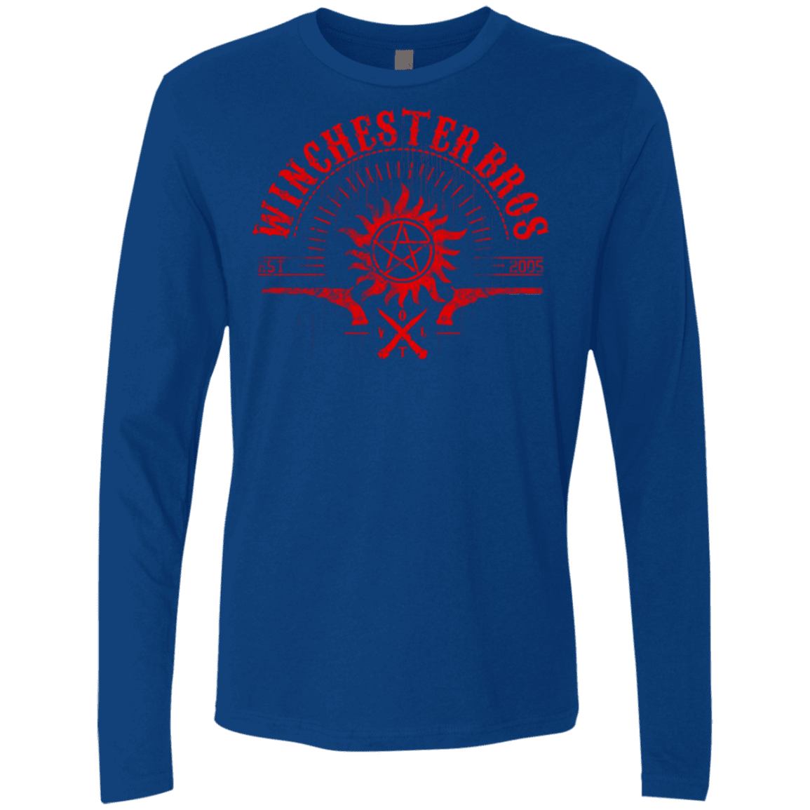 T-Shirts Royal / Small Winchester bros Men's Premium Long Sleeve