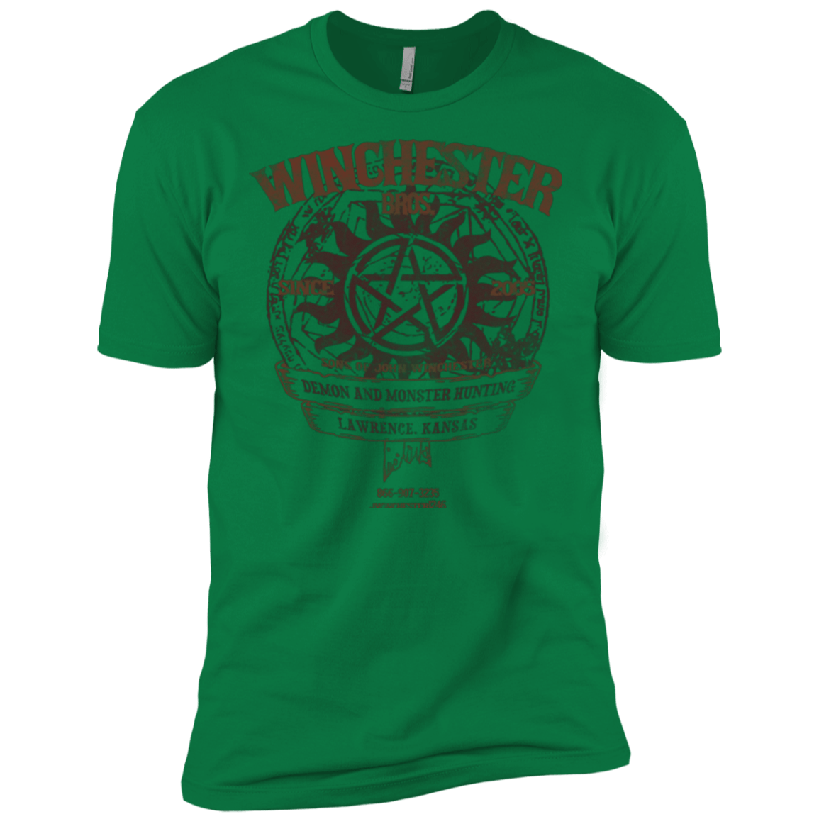 T-Shirts Kelly Green / X-Small Winchester Bros Men's Premium T-Shirt