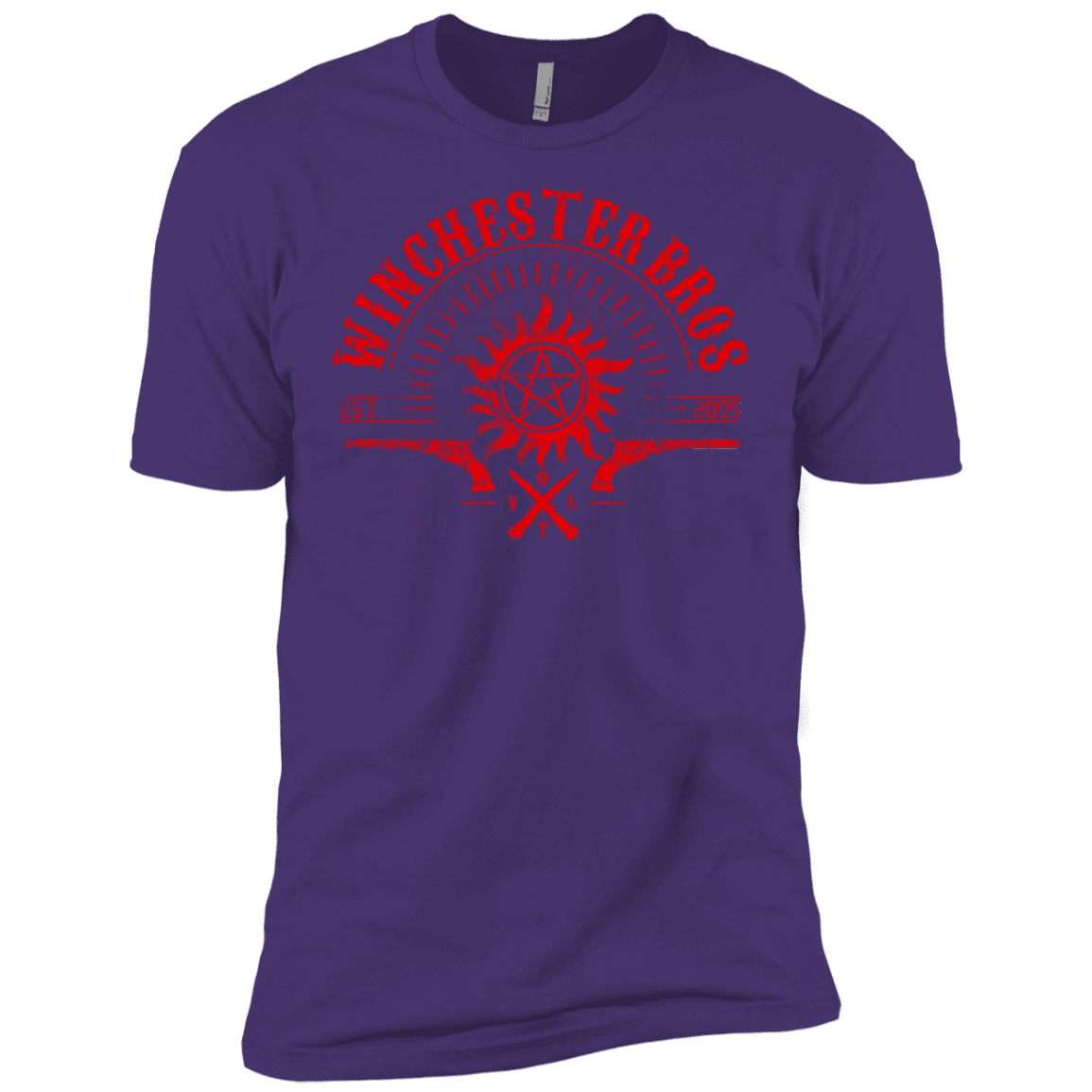 T-Shirts Purple / X-Small Winchester bros Men's Premium T-Shirt