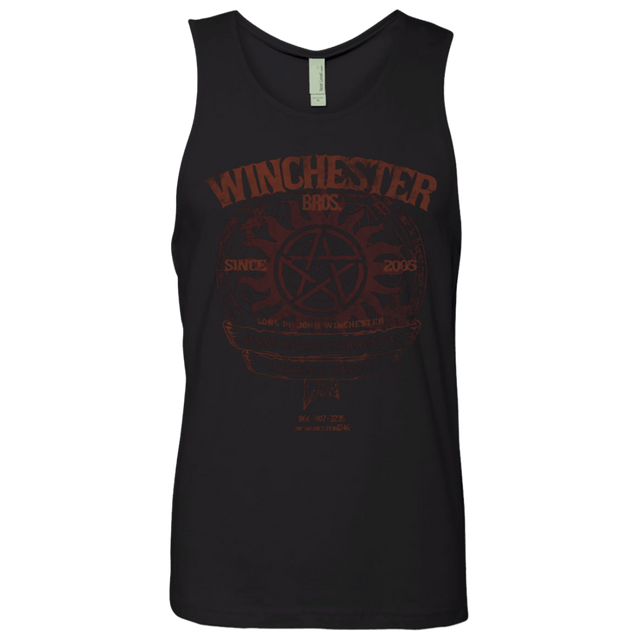 T-Shirts Black / Small Winchester Bros Men's Premium Tank Top