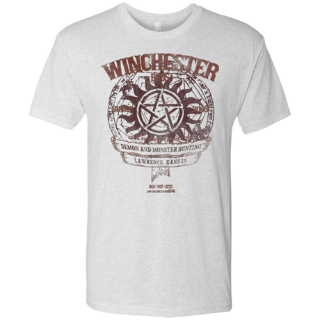 T-Shirts Heather White / Small Winchester Bros Men's Triblend T-Shirt