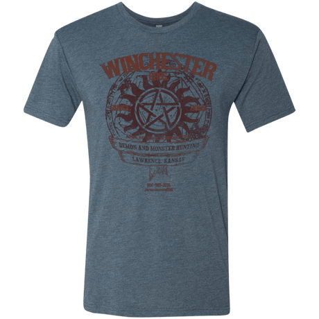 T-Shirts Indigo / Small Winchester Bros Men's Triblend T-Shirt