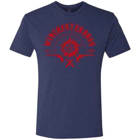 T-Shirts Vintage Navy / Small Winchester bros Men's Triblend T-Shirt