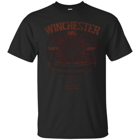 T-Shirts Black / Small Winchester Bros T-Shirt