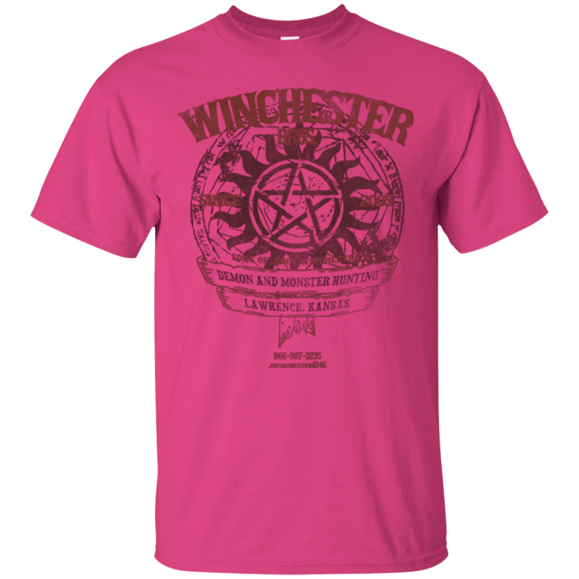 T-Shirts Heliconia / Small Winchester Bros T-Shirt