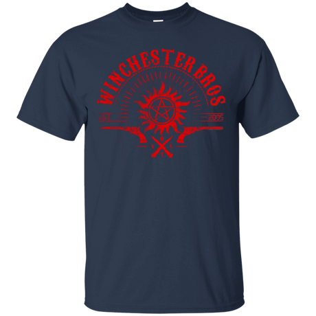 T-Shirts Navy / Small Winchester bros T-Shirt