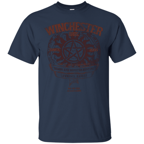 T-Shirts Navy / Small Winchester Bros T-Shirt