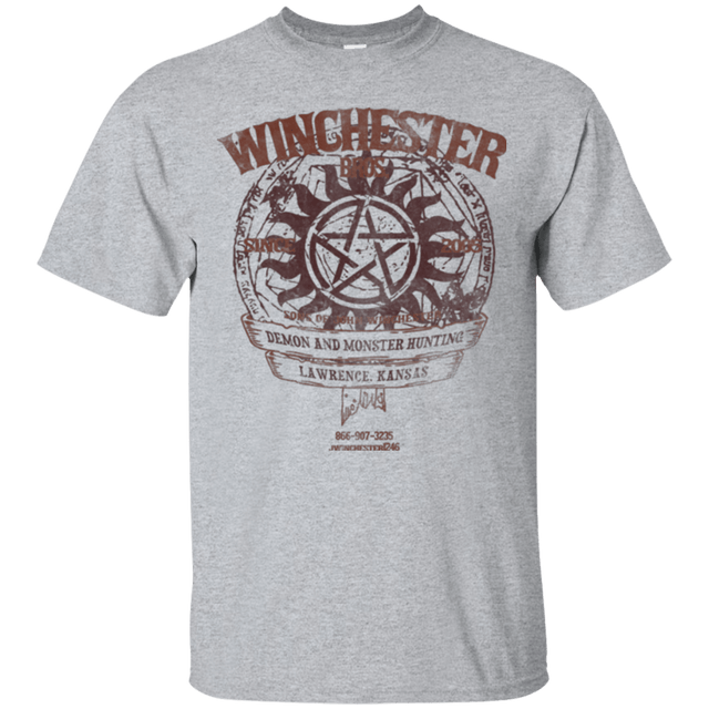 T-Shirts Sport Grey / Small Winchester Bros T-Shirt