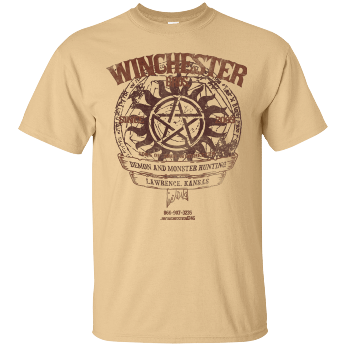 T-Shirts Vegas Gold / Small Winchester Bros T-Shirt