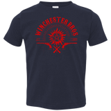 T-Shirts Navy / 2T Winchester bros Toddler Premium T-Shirt