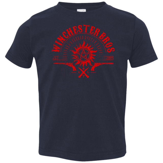 T-Shirts Navy / 2T Winchester bros Toddler Premium T-Shirt