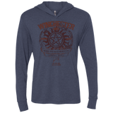 T-Shirts Vintage Navy / X-Small Winchester Bros Triblend Long Sleeve Hoodie Tee