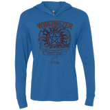 T-Shirts Vintage Royal / X-Small Winchester Bros Triblend Long Sleeve Hoodie Tee