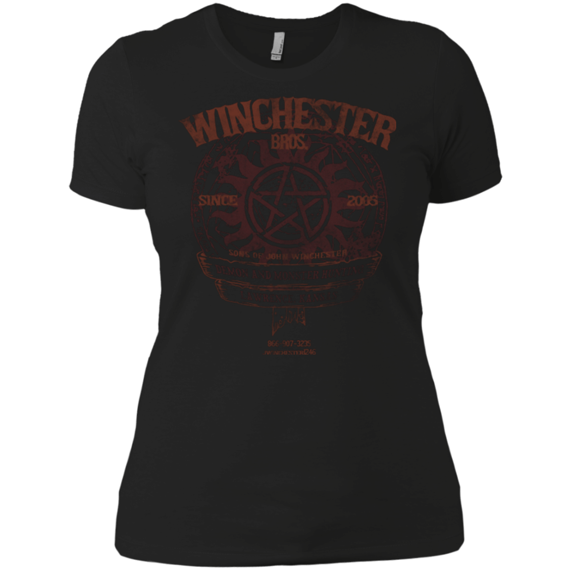 T-Shirts Black / X-Small Winchester Bros Women's Premium T-Shirt