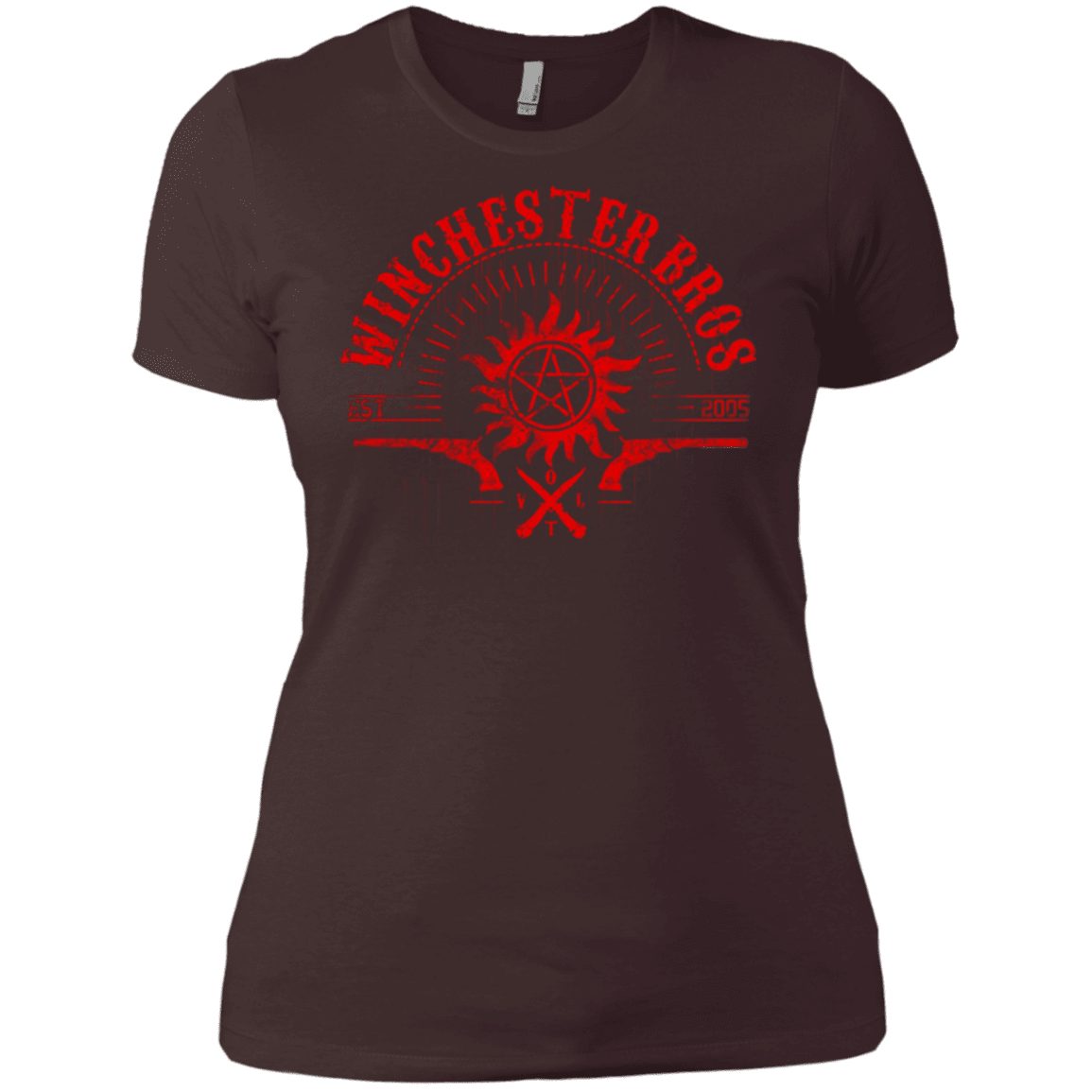 T-Shirts Dark Chocolate / X-Small Winchester bros Women's Premium T-Shirt