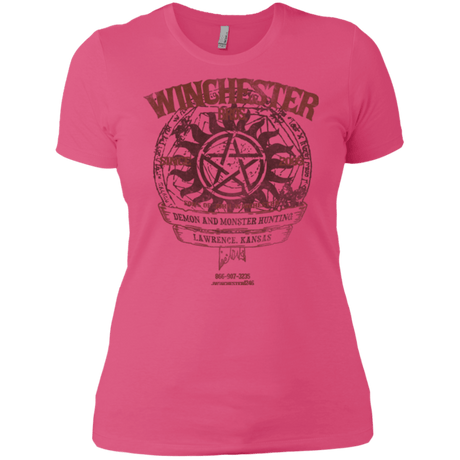 T-Shirts Hot Pink / X-Small Winchester Bros Women's Premium T-Shirt