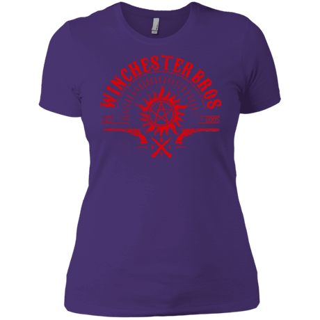 T-Shirts Purple / X-Small Winchester bros Women's Premium T-Shirt