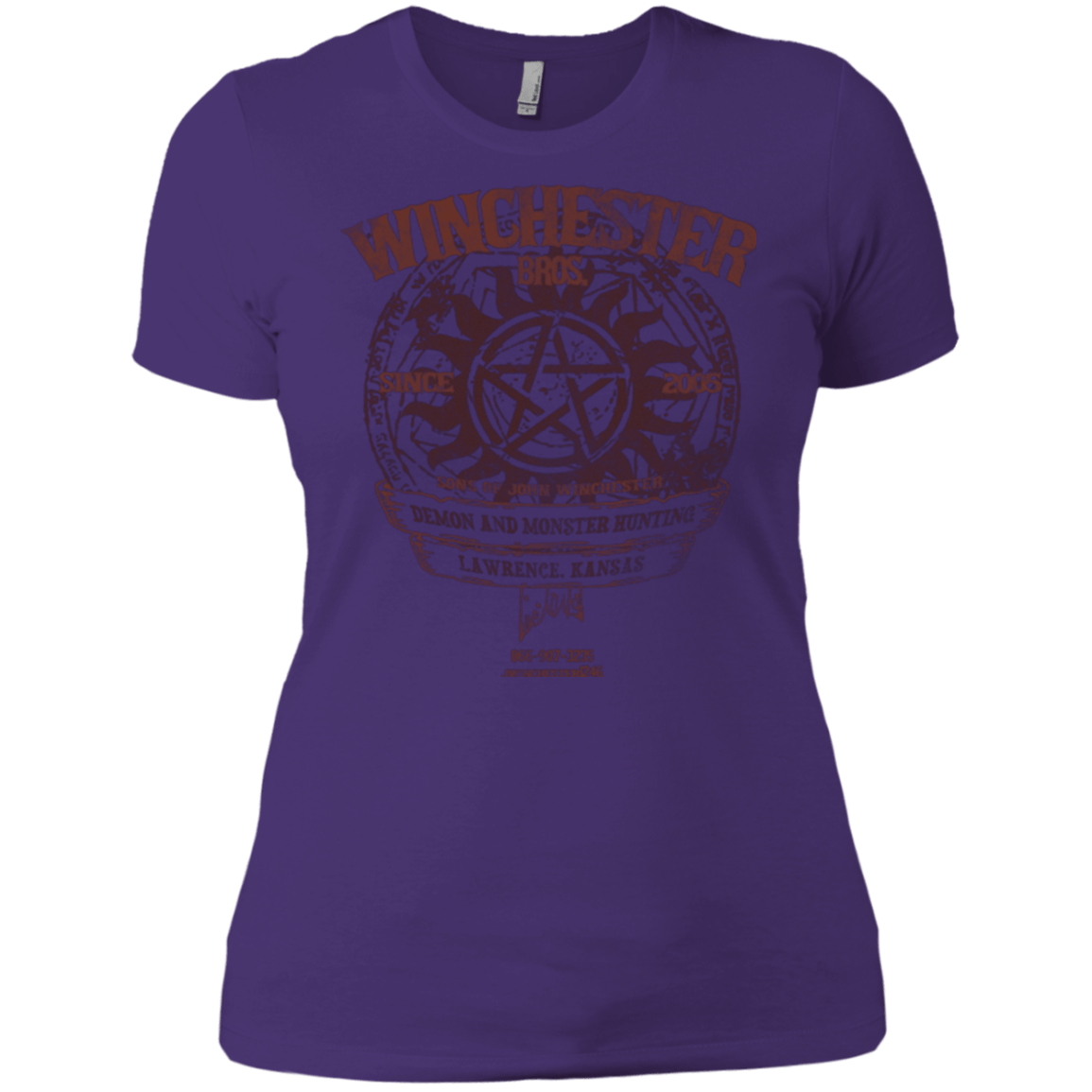 T-Shirts Purple / X-Small Winchester Bros Women's Premium T-Shirt