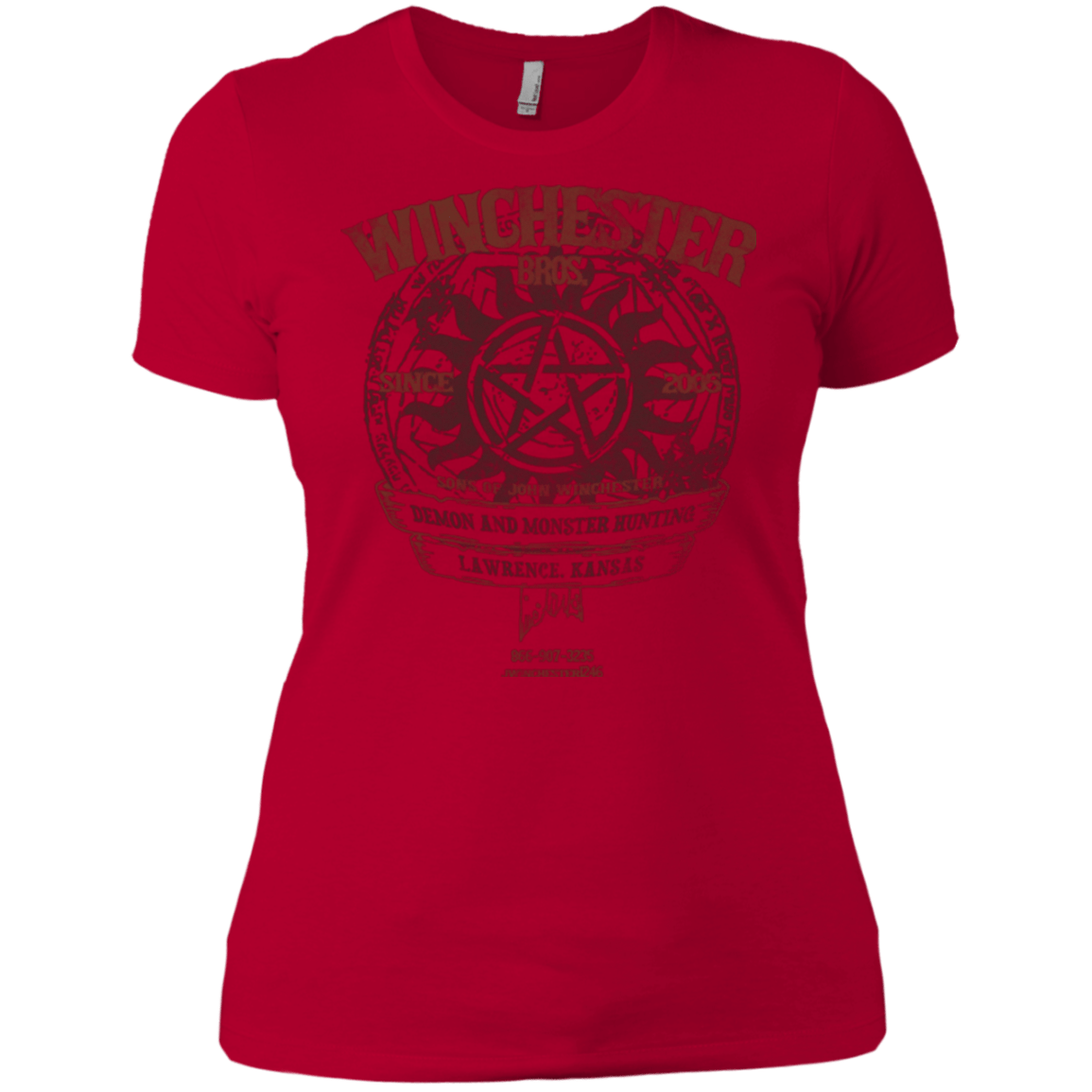 T-Shirts Red / X-Small Winchester Bros Women's Premium T-Shirt