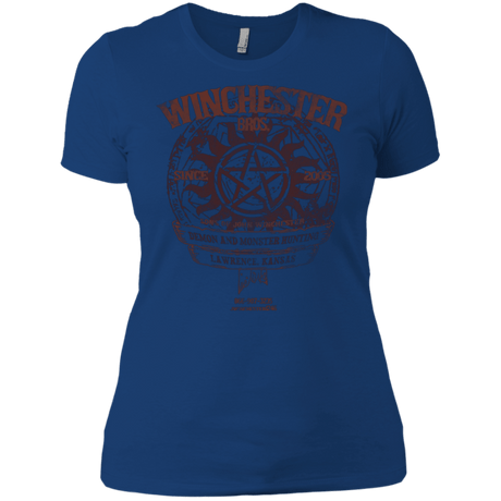 T-Shirts Royal / X-Small Winchester Bros Women's Premium T-Shirt