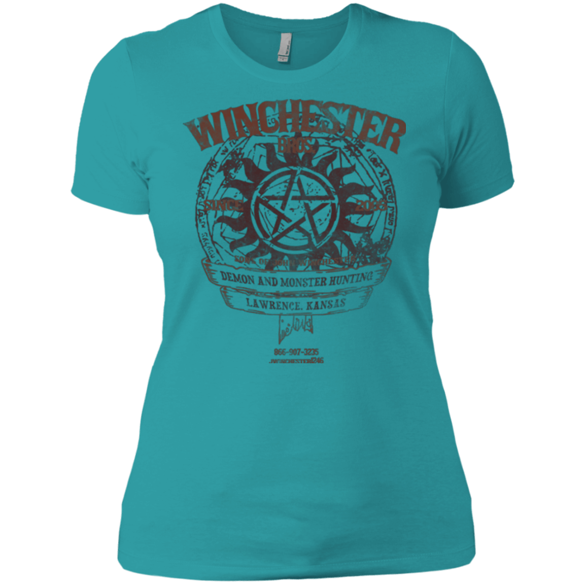 T-Shirts Tahiti Blue / X-Small Winchester Bros Women's Premium T-Shirt