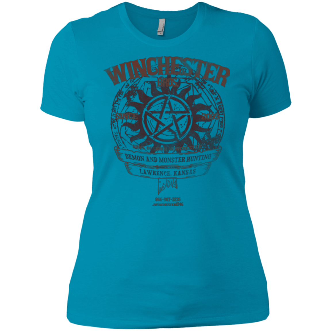 T-Shirts Turquoise / X-Small Winchester Bros Women's Premium T-Shirt