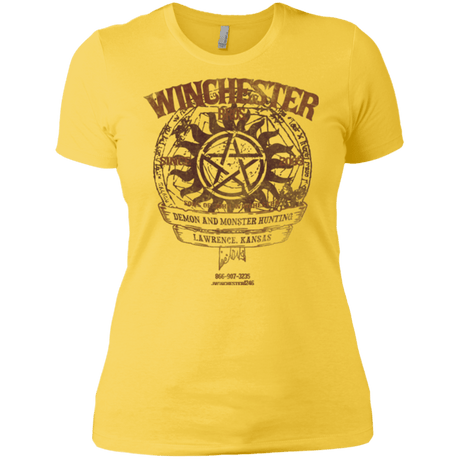 T-Shirts Vibrant Yellow / X-Small Winchester Bros Women's Premium T-Shirt