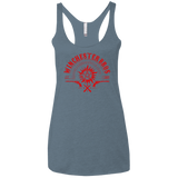 T-Shirts Indigo / X-Small Winchester bros Women's Triblend Racerback Tank