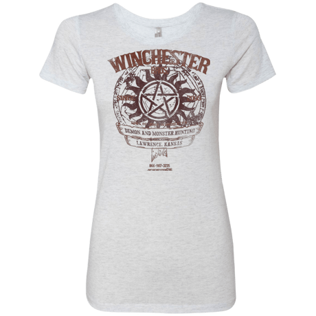 T-Shirts Heather White / Small Winchester Bros Women's Triblend T-Shirt