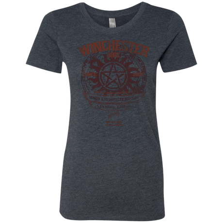 T-Shirts Vintage Navy / Small Winchester Bros Women's Triblend T-Shirt