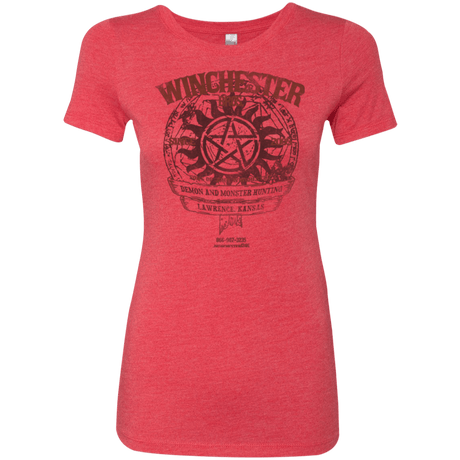 T-Shirts Vintage Red / Small Winchester Bros Women's Triblend T-Shirt