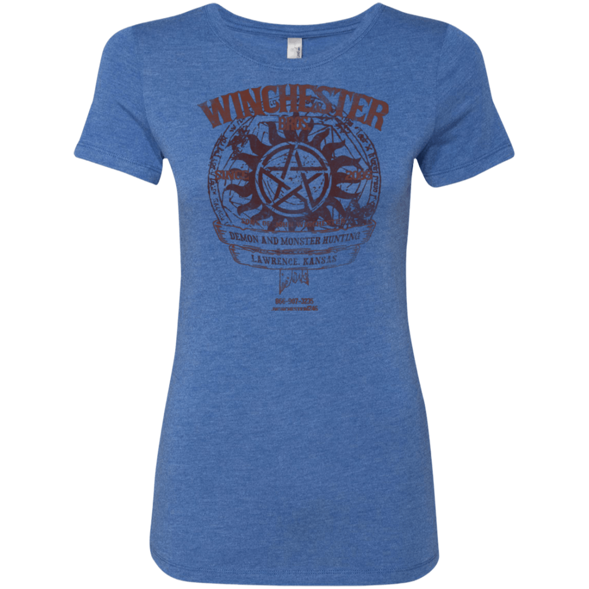 T-Shirts Vintage Royal / Small Winchester Bros Women's Triblend T-Shirt
