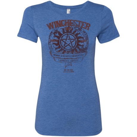 T-Shirts Vintage Royal / Small Winchester Bros Women's Triblend T-Shirt