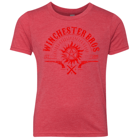 T-Shirts Vintage Red / YXS Winchester bros Youth Triblend T-Shirt