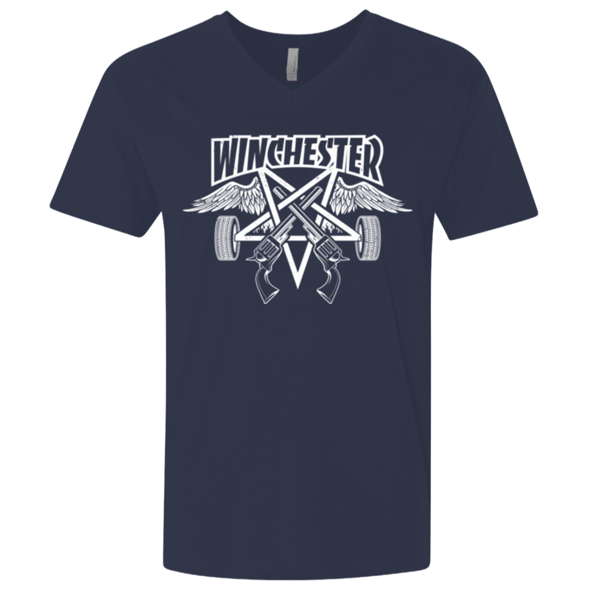T-Shirts Midnight Navy / X-Small WINCHESTER Men's Premium V-Neck