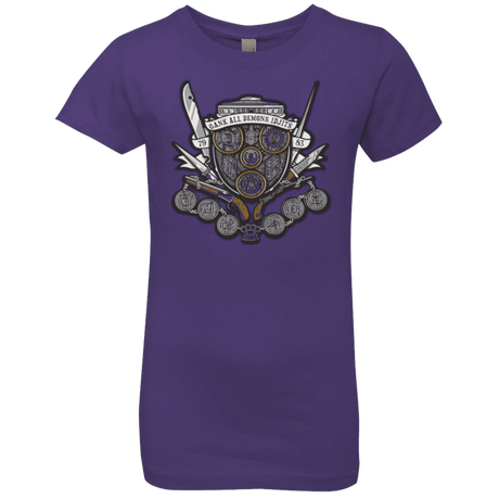 T-Shirts Purple Rush / YXS Winchester's Crest Girls Premium T-Shirt