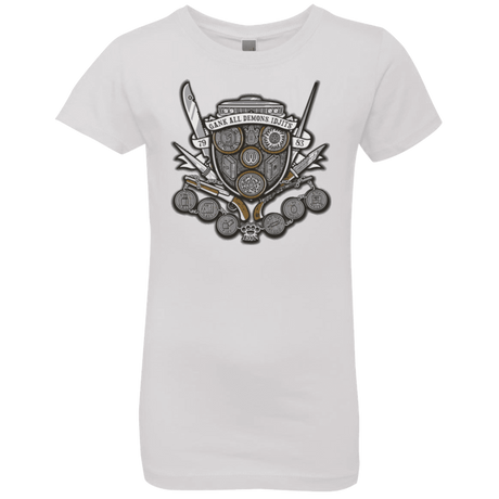 T-Shirts White / YXS Winchester's Crest Girls Premium T-Shirt