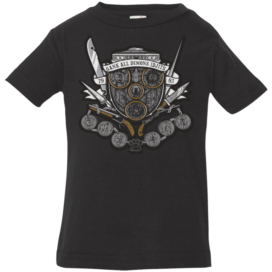 T-Shirts Black / 6 Months Winchester's Crest Infant PremiumT-Shirt