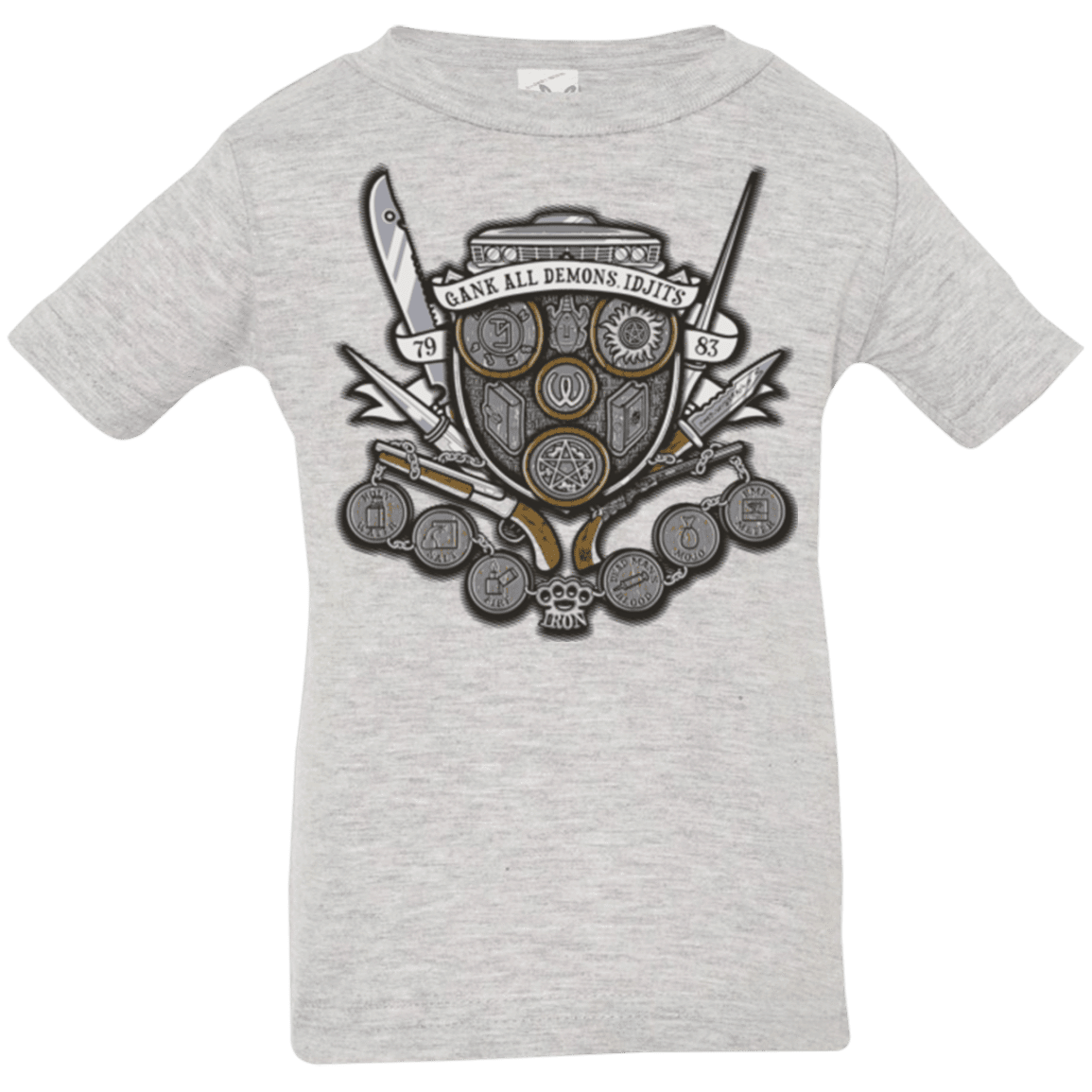 T-Shirts Heather / 6 Months Winchester's Crest Infant PremiumT-Shirt